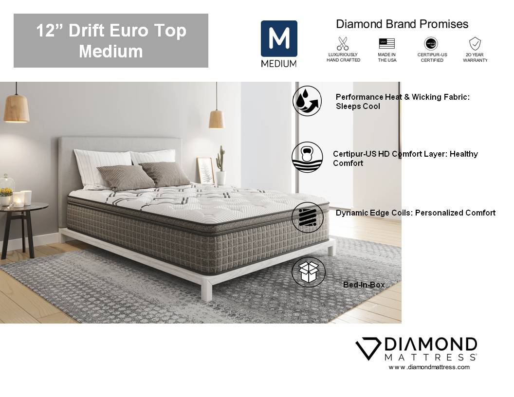 Drift Euro Top Mattress