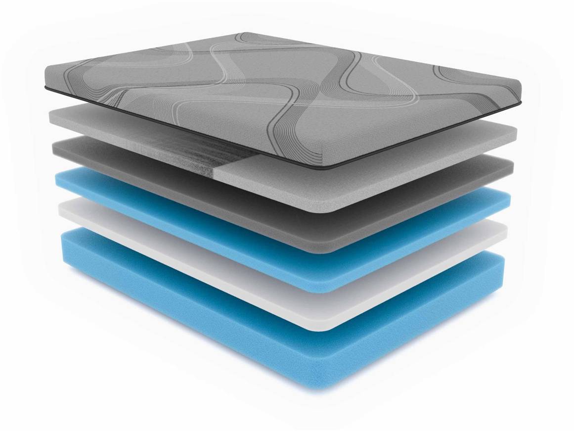 Onyx ICE - 14" Cool Carbon Memory Foam Mattress